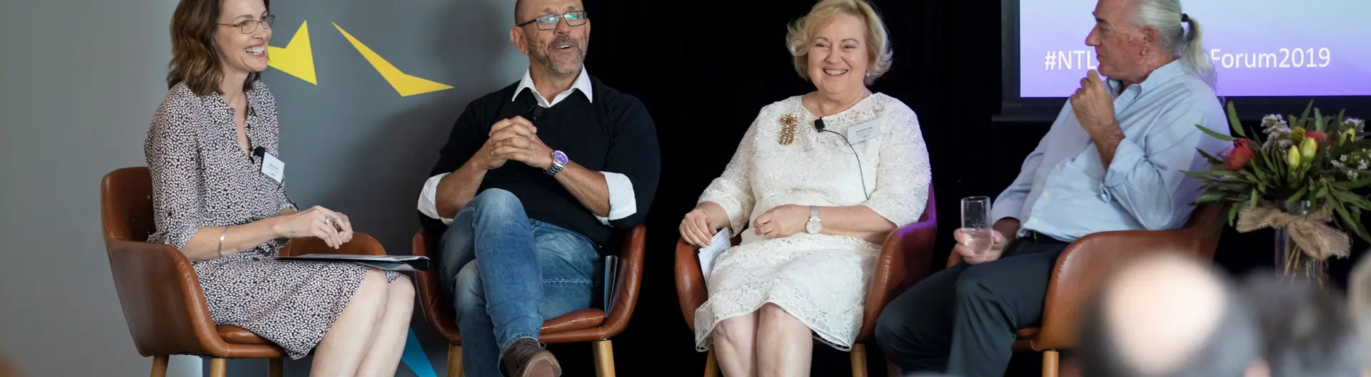 Newcastle Airport annual leadership forum panel